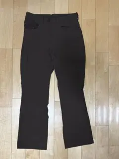 BEAMS ナイロン混 ストレッチパンツ ブラウンのサムネイル