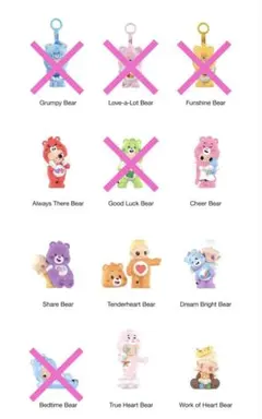 POPMART Zsiga×CareBears ケアベア フィギュア