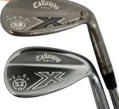 漆黒】Callaway X SERIESウェッジ 52度 56度 - メルカリ