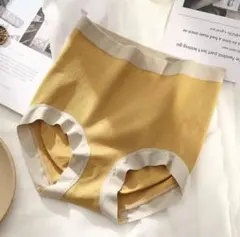 ハイウエストレディース ショーツ深ばき純綿美形ショーツお腹まで包む 4枚セット