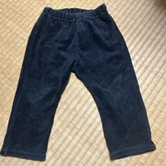 【無印良品】コーデュロイパンツ サイズ80 ブラック