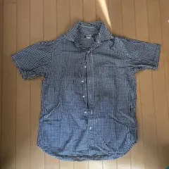 G.L. Relaxing 半袖チェックシャツ