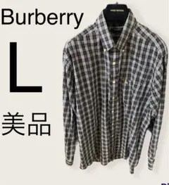☆美品☆BurberryLondon バーバリーロンドン　ノバチェックシャツ