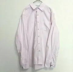 【THE SHOP TK】長袖シャツ(М)トップス ピンク メンズ