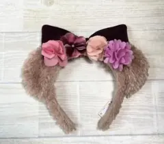 ShellieMay シェリーメイ花飾り付きカチューシャ　限定品