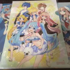 VOCALOIDメンバーA4クリアファイル スカイタウン