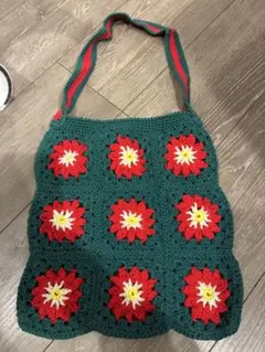 毛糸 バッグ ハンドメイド