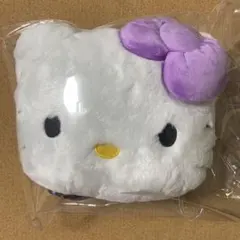 ハローキティ　ラベンダー　ぬいぐるみショルダーポーチ