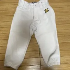 ZETT 野球 練習着 パンツ 120 ホワイト
