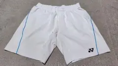 YONEX テニス ハーフパンツ ホワイト サイズLのサムネイル