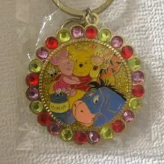 香港ディズニーランド プーさん キーチェーン