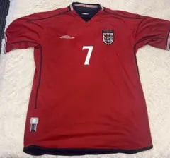 ベッカム 02日韓W杯 ユニフォーム 柴田ひかり イングランド代表 - メルカリ