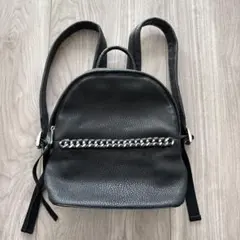 【美品】レベッカミンコフ レザー リュック ブラックのサムネイル