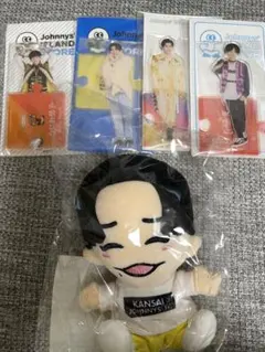 【新品未使用】なにわ男子長尾謙杜　ぬいぐるみ＆アクスタセット