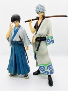 銀魂 DXF フィギュア 銀時 新八 2体セット　まとめ売りセット