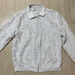 PALACE レース編みジャケット Mサイズ ホワイトのサムネイル