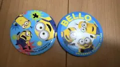 ミニオン ピンバッジ 2個セット