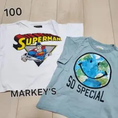 MARKEY'S 100サイズ Tシャツ 2枚セット