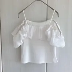 COCODEAL オフショル　トップス　ホワイトのサムネイル