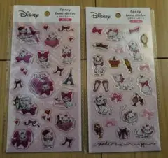 ディズニー おしゃれキャットマリー　エポキシシールセット