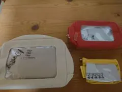 スヌーピー ×フリークスストア ポーチ3点セット