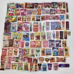 ⑥ 食べ物　お菓子　ジュース　フレークシール　100枚セット！