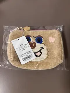 ラブラリー フェイラー ドアップテディガール 耳付き巾着 ポーチ