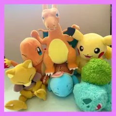 ポケモン　ぬいぐるみ　まとめ売り　6体　151 初代