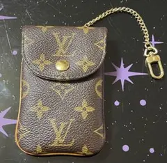 ルイヴィトン　LOUIS VITTON モノグラム　携帯ケース　お値下げしました