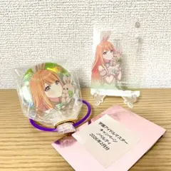 GIGO 限定 学園アイドルマスター 缶バッジ ノベルティ 紫雲清夏