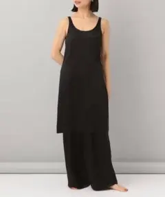 A part by　e/rm　アセテートサテンロングタンク