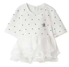 SNIDEL スナイデル ボリュームペプラムドッキングカットプルオーバー