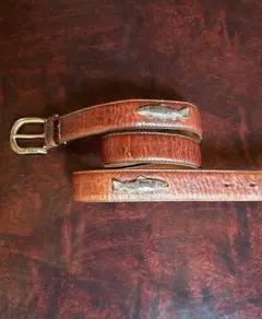 【レア】L.L.Bean エルエルビーン フルグレインレザー ベルト 36