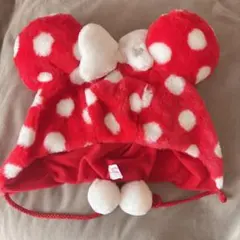 ディズニーファンキャップ ミニー ドット