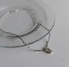 2way drop chain necklace
