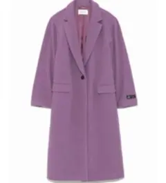 FRAY I.D チェスターコート ロングコート パープル