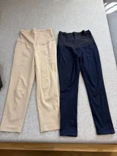 UNIQLO マタニティパンツ 2色セット M