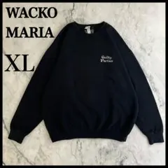 【希少XLサイズ】ワコマリア☆ワンポイント刺繍ロゴ入りスウェット/3012.