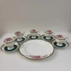 美品 ナルミ NARUMI カレス ティーカップ＆ソーサー　プレート