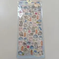 ボンボンドロップシール　オバケーヌ　青