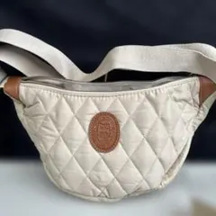 nest Robe キルティングショルダーバッグ ベージュ