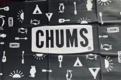 CHUMS チャムス東北限定アイテム手ぬぐいブラック黒色＆水色2色カラー