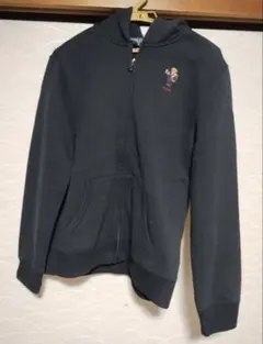 POLO ベアー　ラルフローレン 黒 パーカー あんまり着ていないですのサムネイル