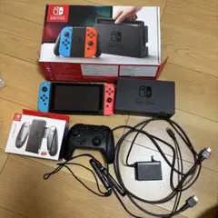 Nintendo Switch ネオンブルー/レッド 本体　コントローラー2つ