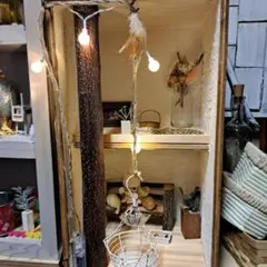 ガーデン雑貨 2点 ジャンク シャビー ガーデンプレート & うさぎの