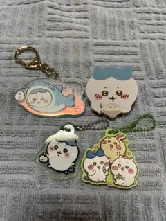 ハチワレキーホルダー