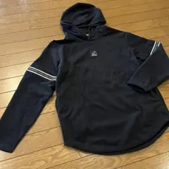 new balance フリース パーカー M 黒