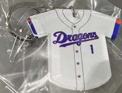 中日ドラゴンズ ユニフォーム型 アクリルキーホルダー 岡林勇希 野球ガチャ