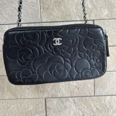 CHANEL ブラック ショルダーバッグ　ノベルティ