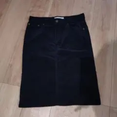 ビューティーアンドユース　 コーデュロイ タイトスカート